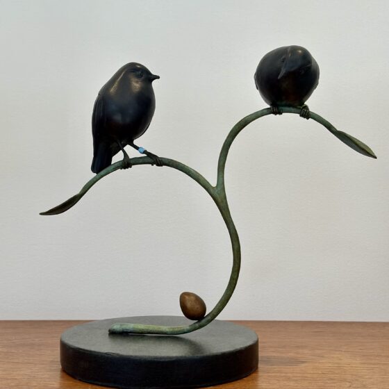 Sculpture Love Birds